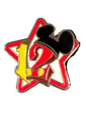 Disney Mickey Mouse Trading Pin Ears 2012 Lapel Pin Badge Brooch Accessories